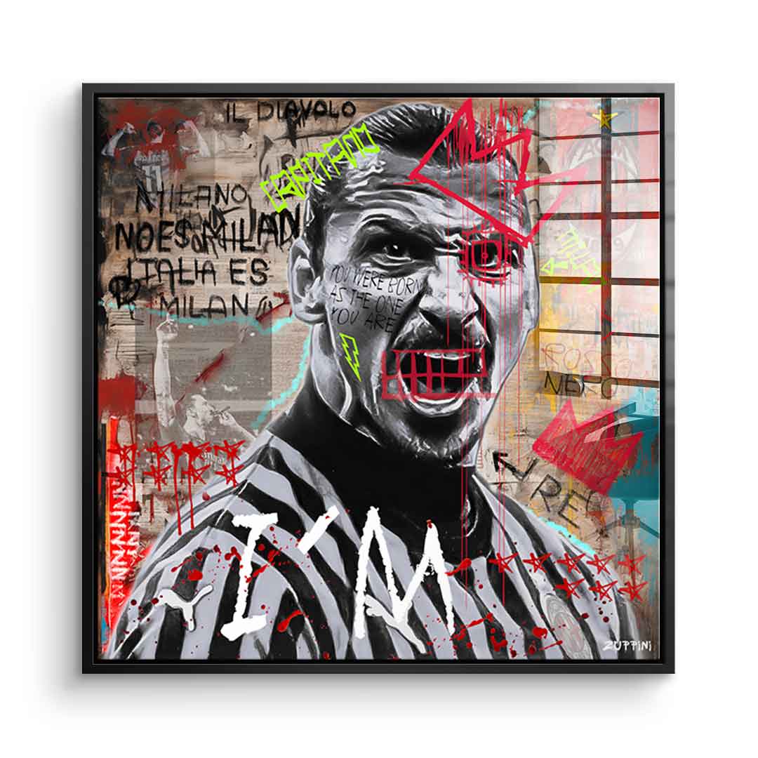 Zlatan - Acrylglas