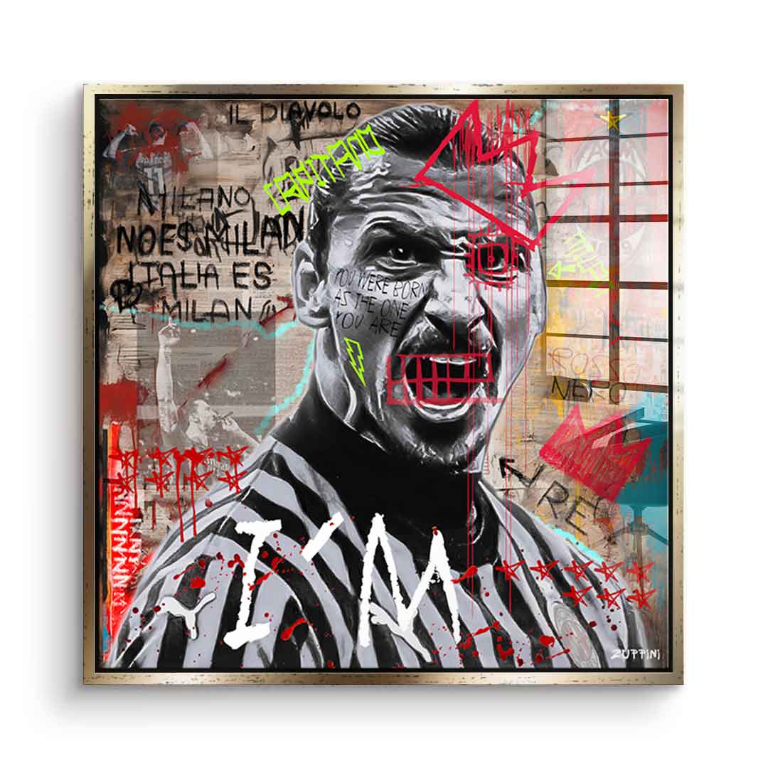 Zlatan - acrylic glass