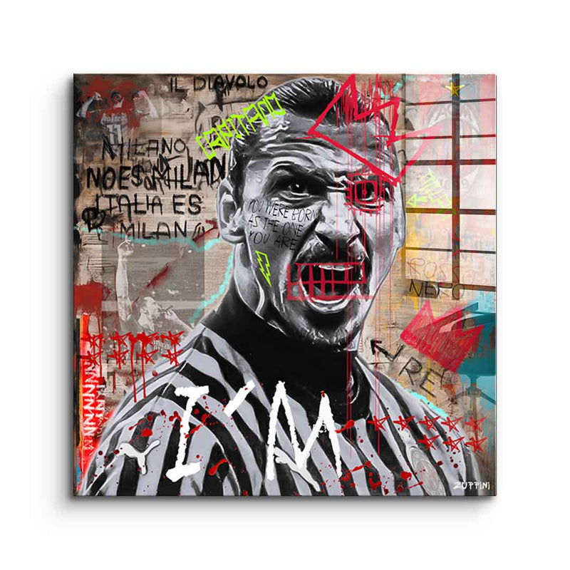 Zlatan - Acrylglas