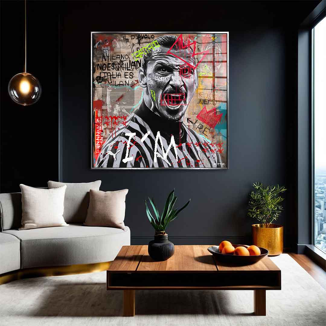 Zlatan - Acrylglas
