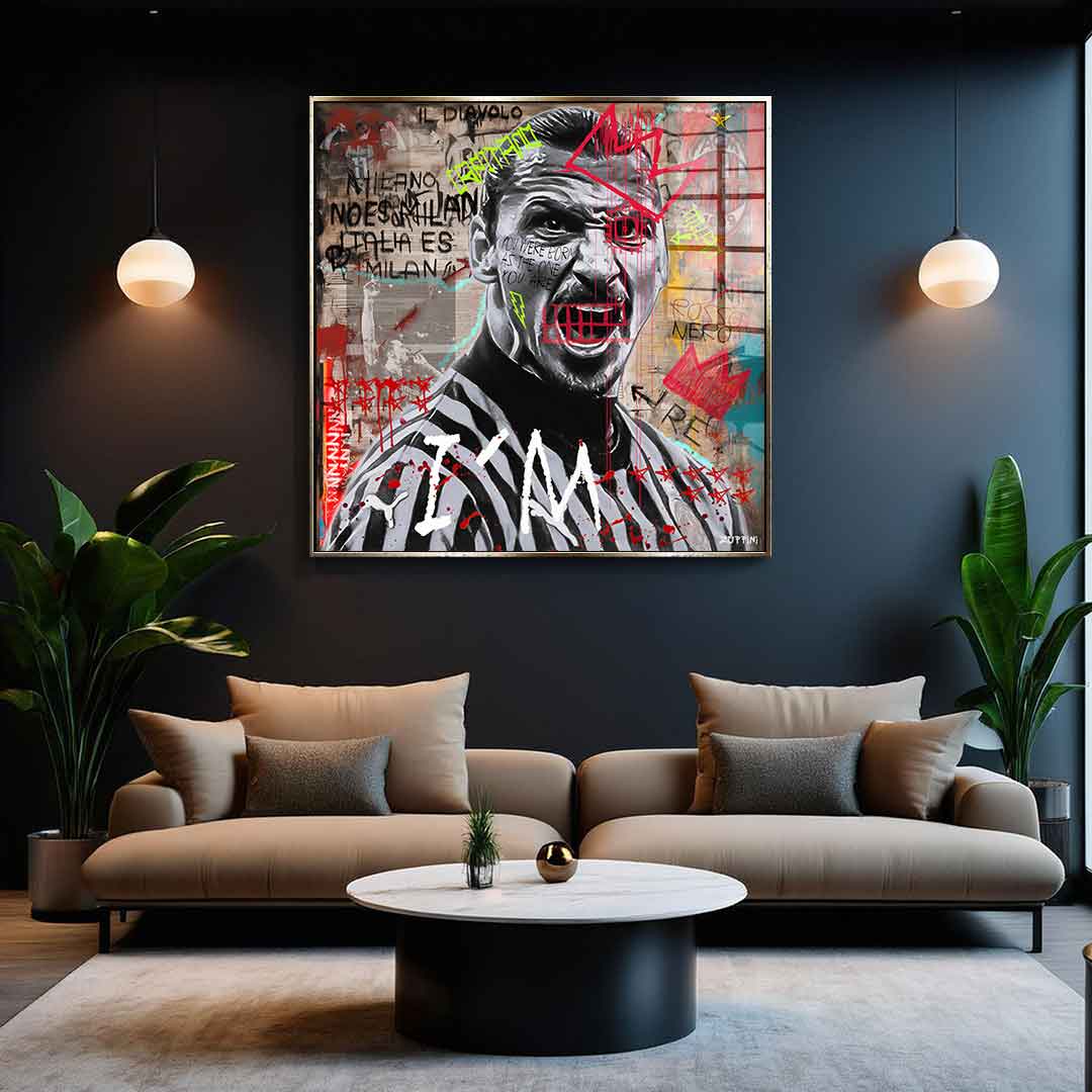 Zlatan - Acrylic glass