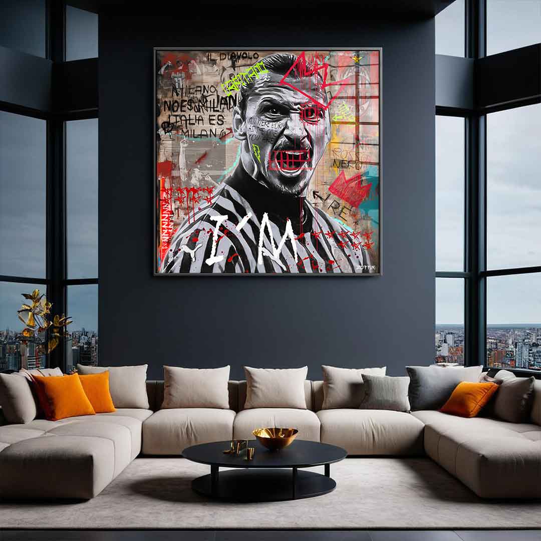 Zlatan - acrylic glass