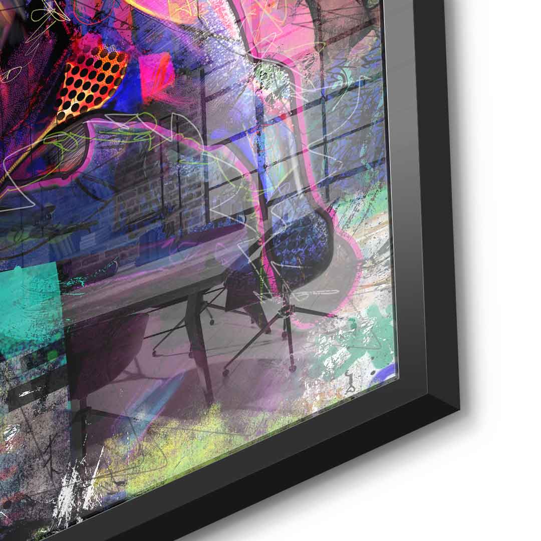 Bull - Acrylic glass