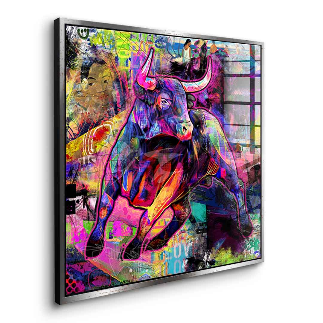 Bull - Acrylic glass