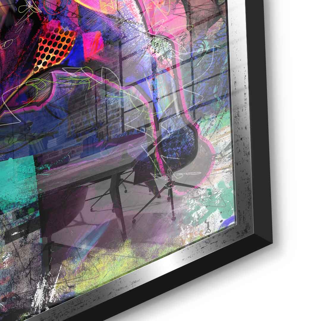 Bull - Acrylic glass