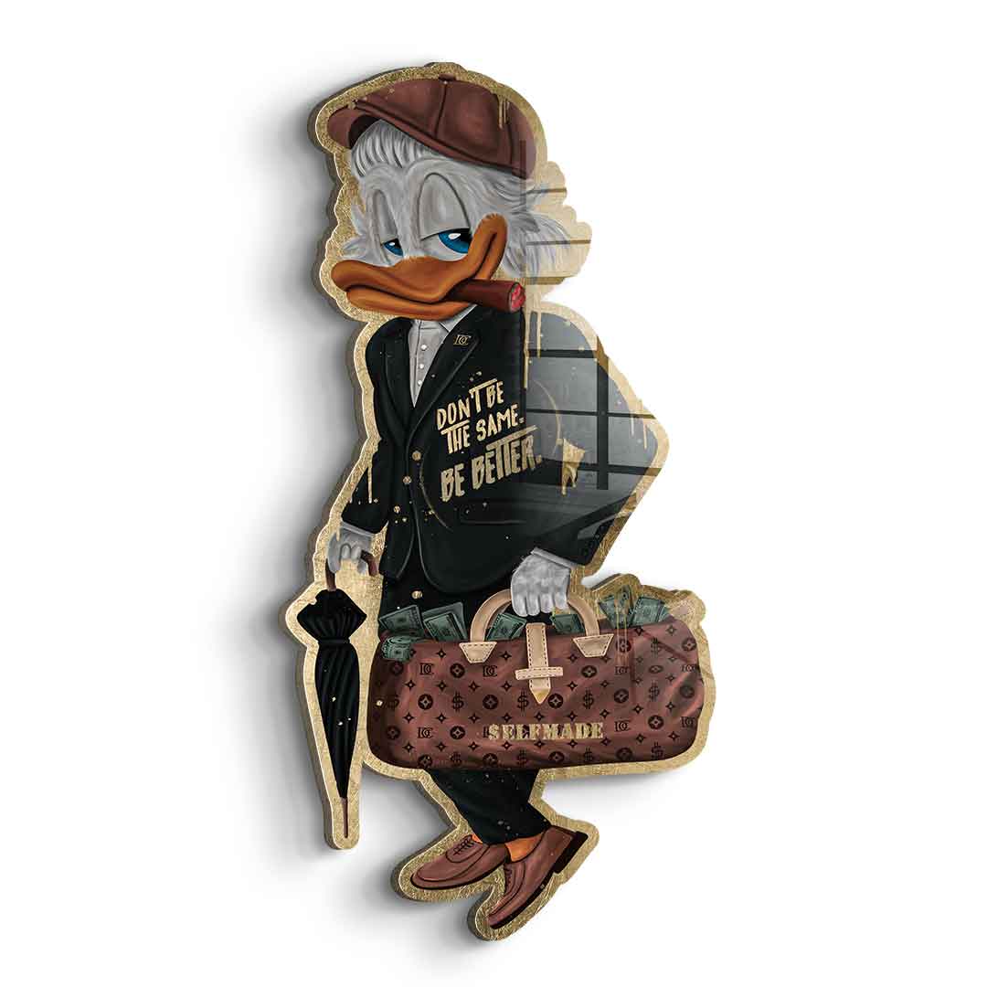 Wall sculpture $elfmade - acrylic glass