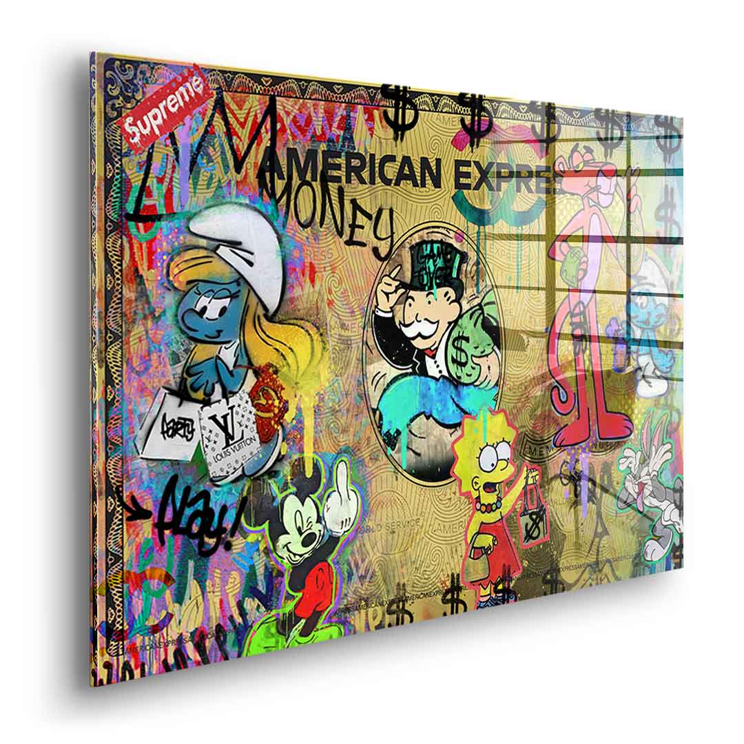 American Money - Acrylglas