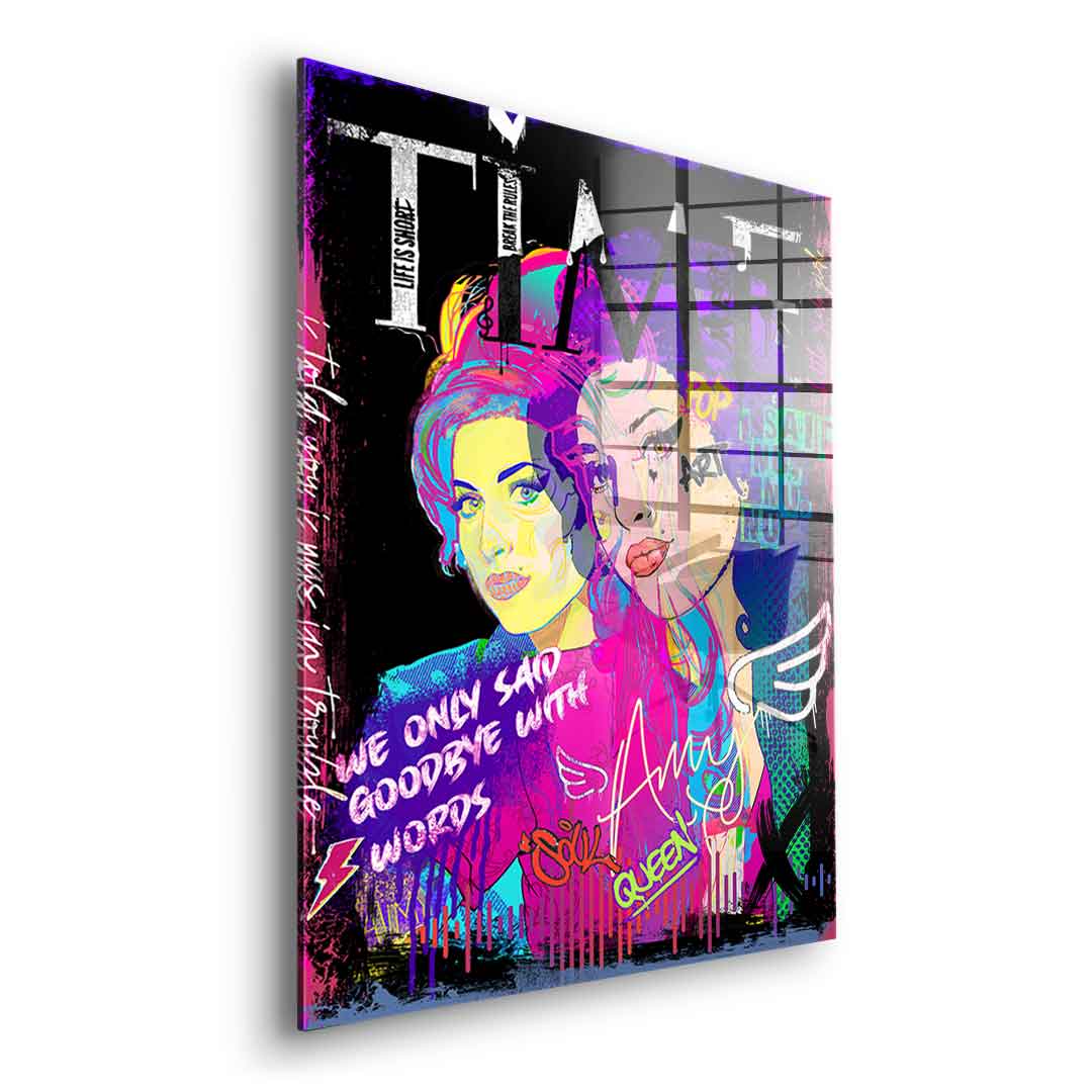 Amy Black - Acrylic glass