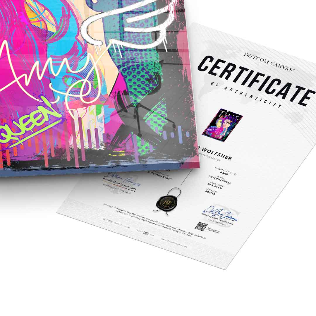 Amy Black - Acrylic glass