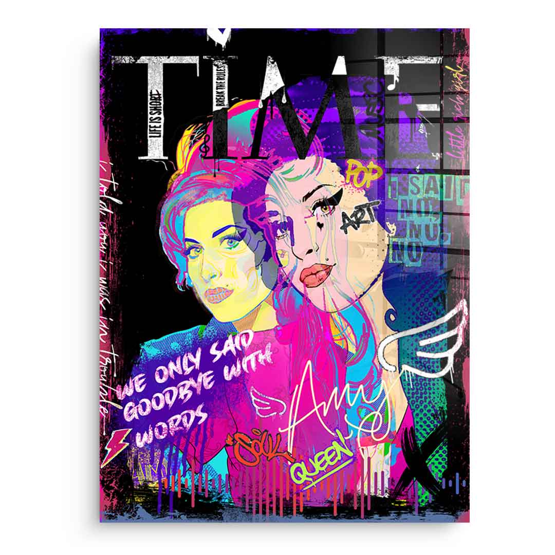 Amy Black - Acrylic glass