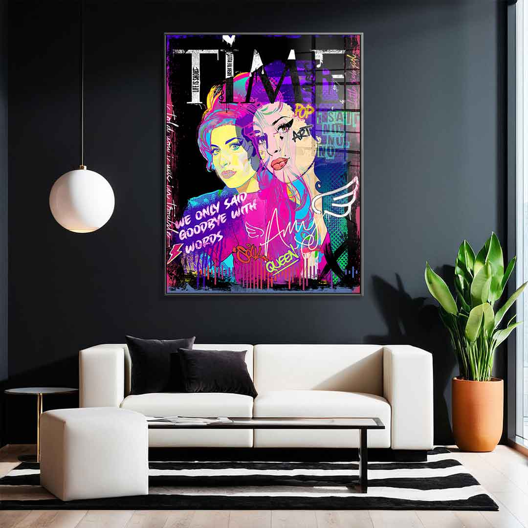 Amy Black - Acrylic glass