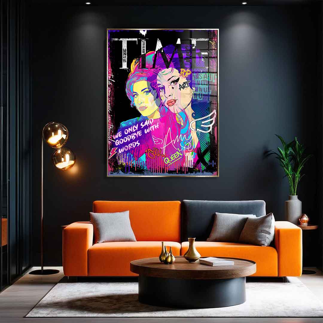 Amy Black - Acrylic glass