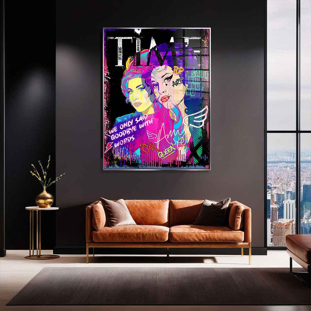 Amy Black - Acrylic glass