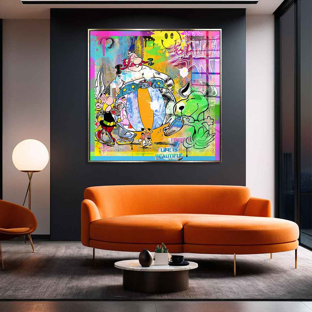 Asterix & Obelix - Acrylglas