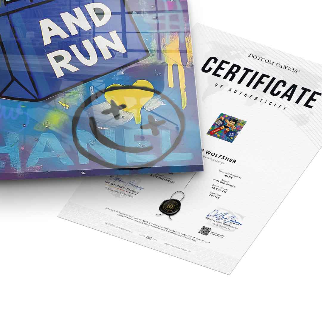 Astroboy Run - Acrylglas