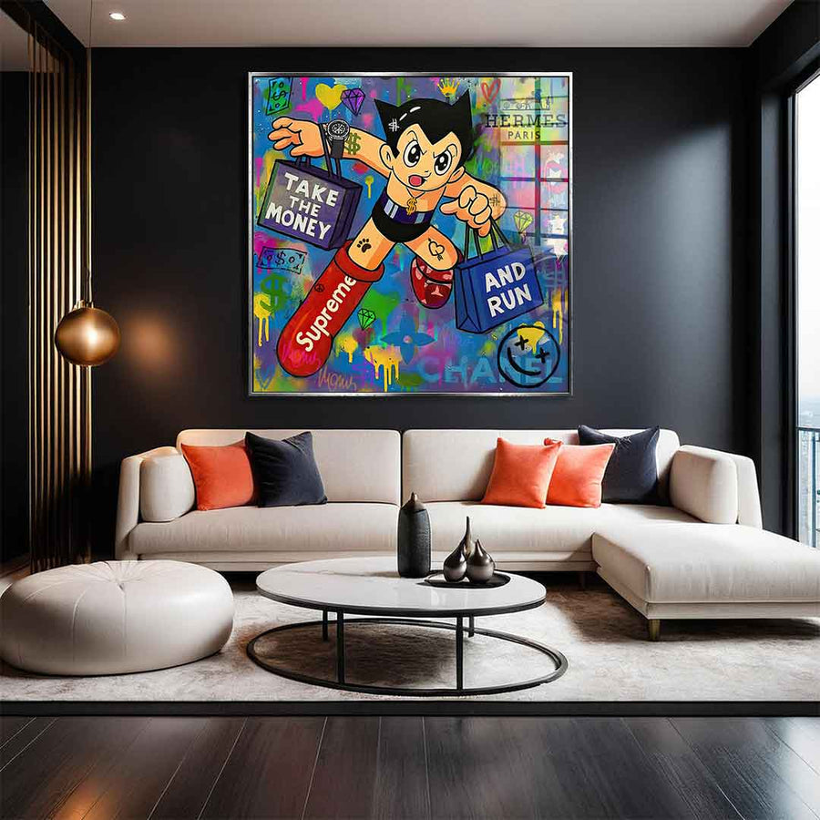 Astroboy Run – szkło akrylowe