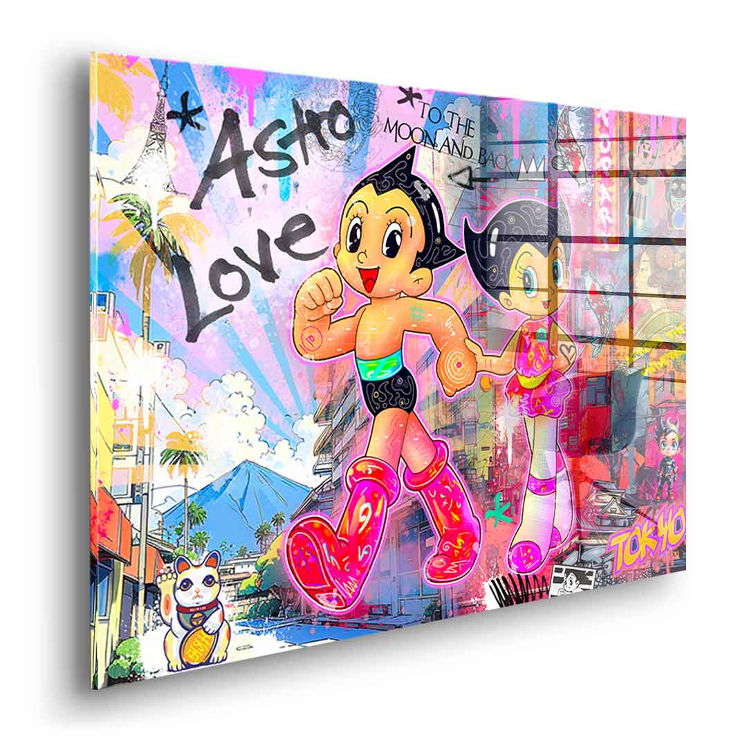 Astroboy Pink - Acrylic glass