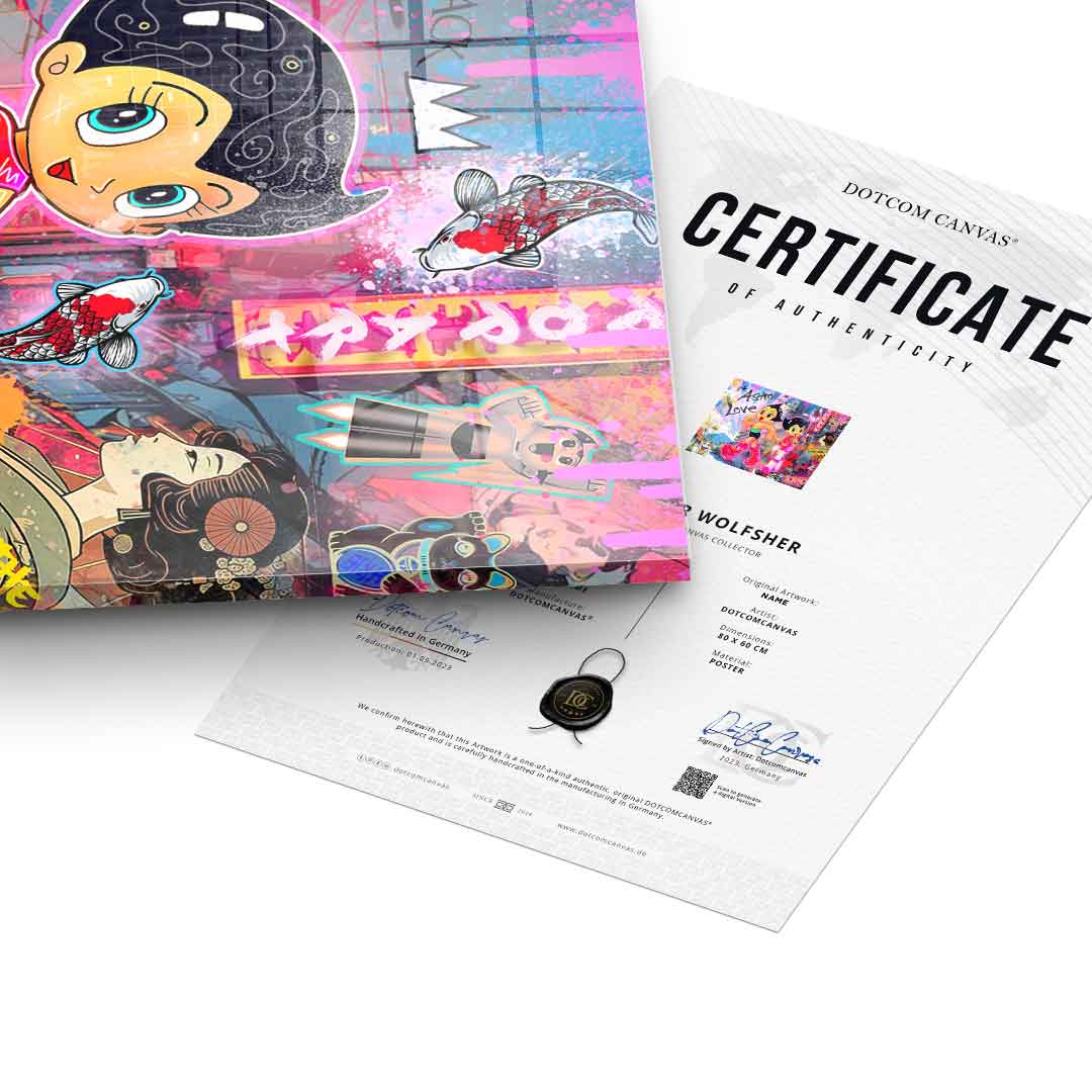 Astroboy Pink - Acrylic glass