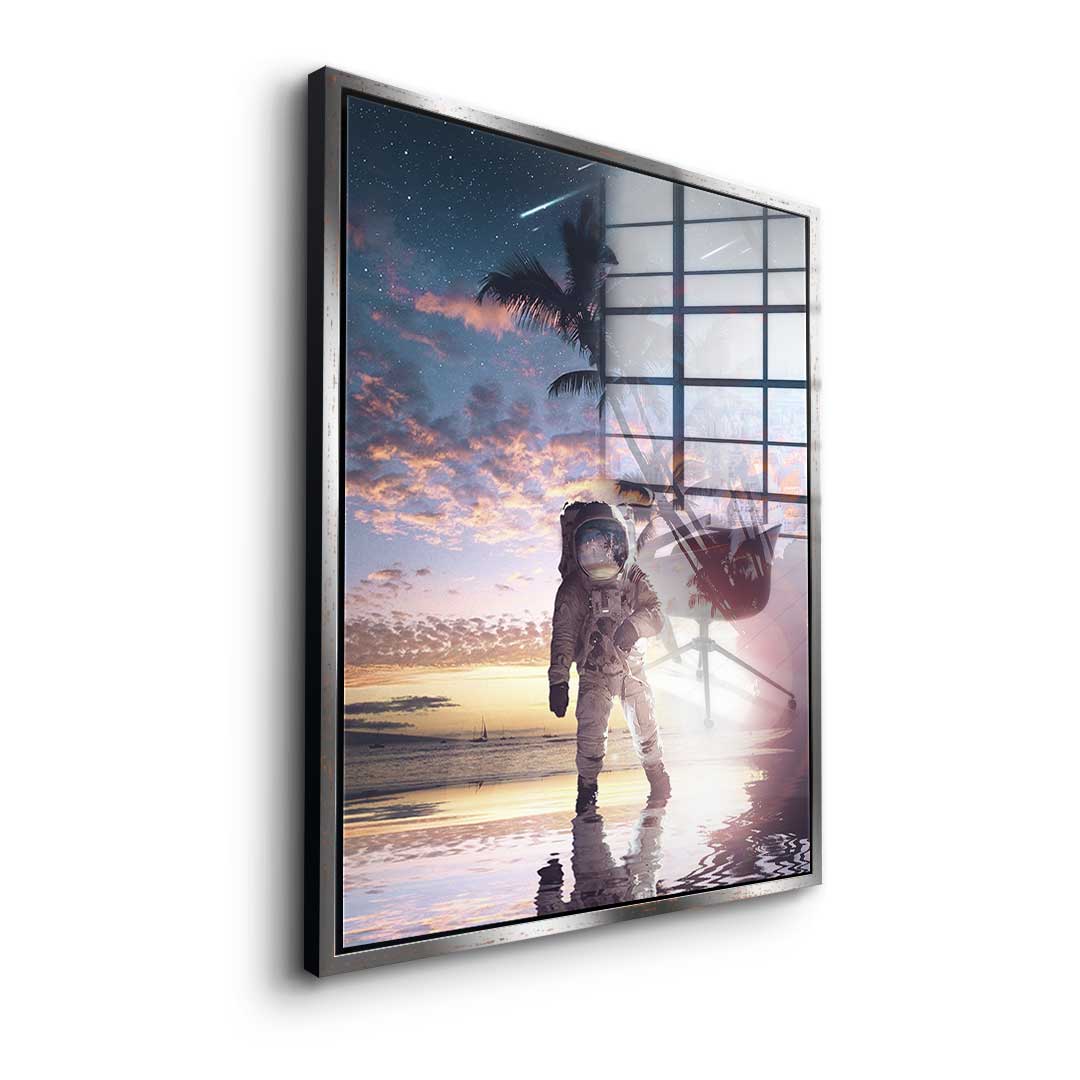 Astronaut Walk - Acrylglas