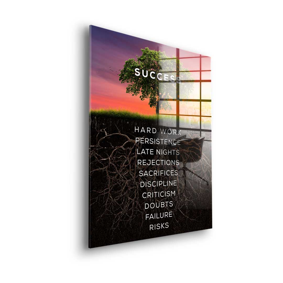 Tree of Success - Acrylic glass