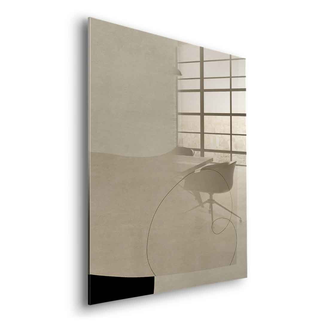 Thinking - Acrylic glass