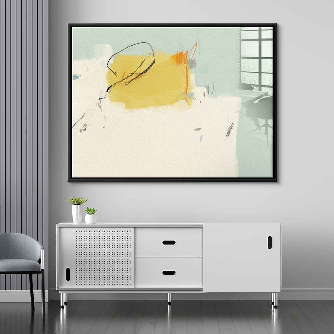 Meet John Cage on the bridge - Acrylglas