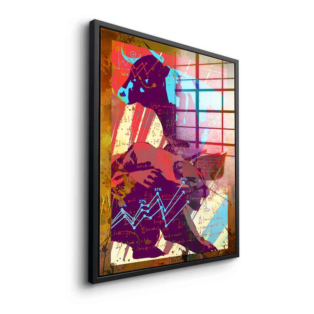 Bull &amp; Bear - Acrylic glass