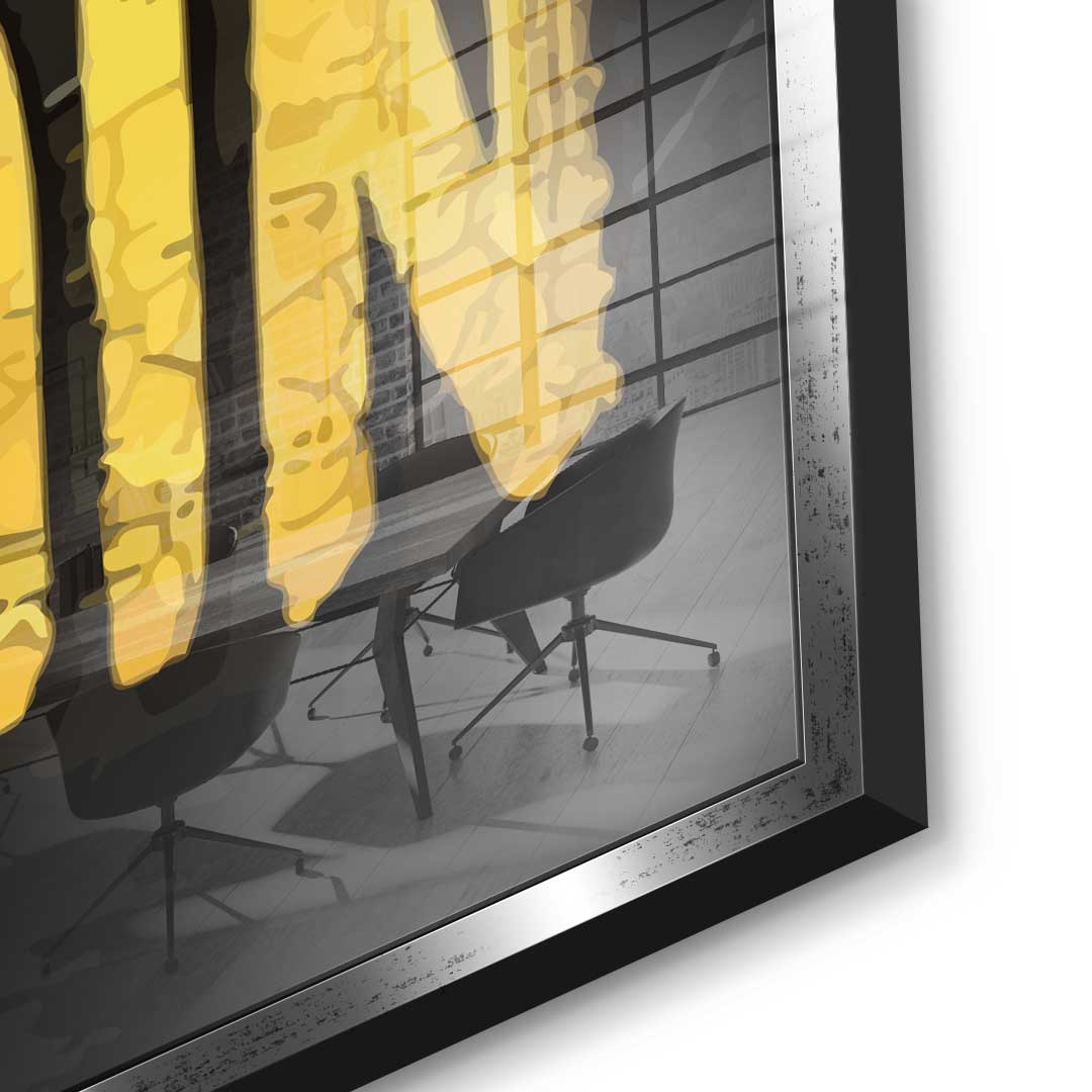 Champions Train Losers Complaint - Acrylic glass