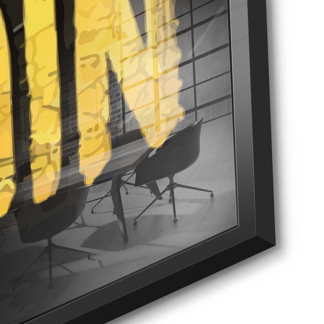 Champions Train Losers Complaint - Acrylic glass