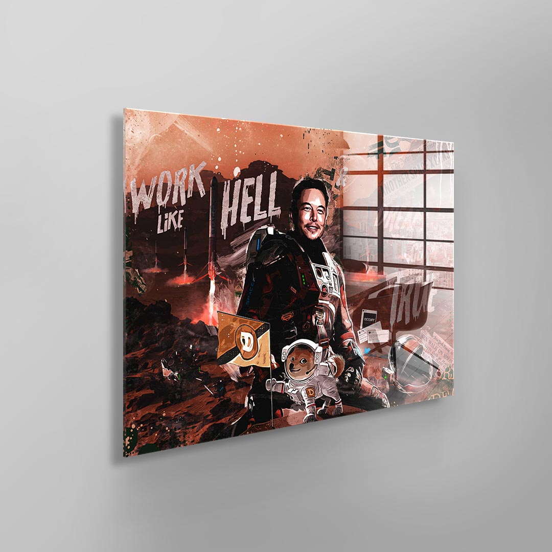 DREAM COME TRUE - Acrylic glass