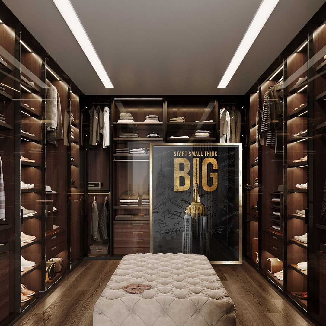 Start Small Think Big - Acrylglas