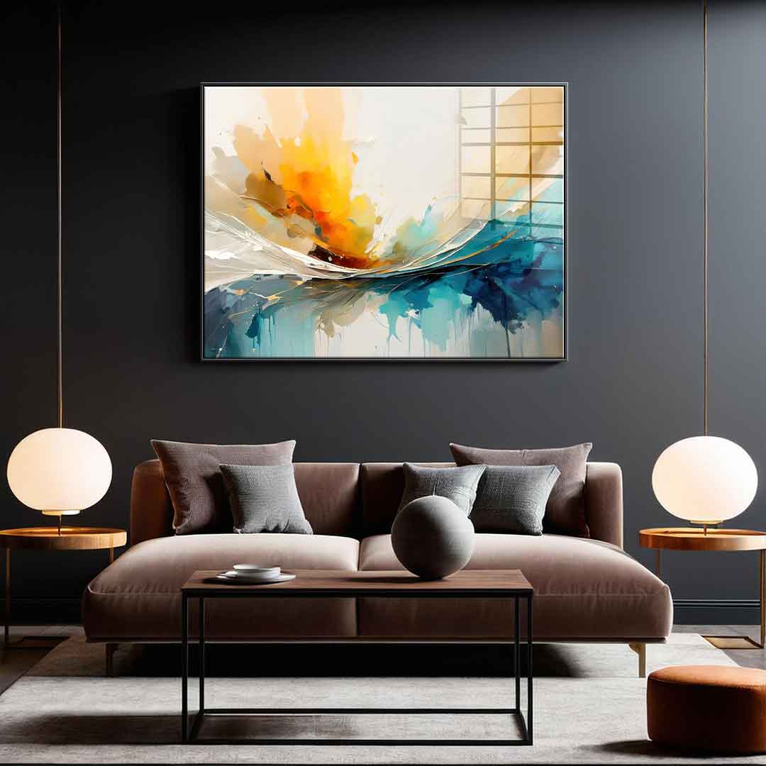 Energy Pulses - Acrylic glass