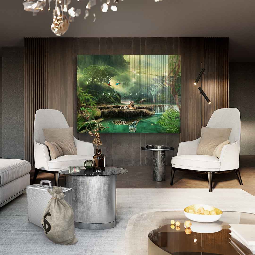 FIND BALANCE - Acrylic glass