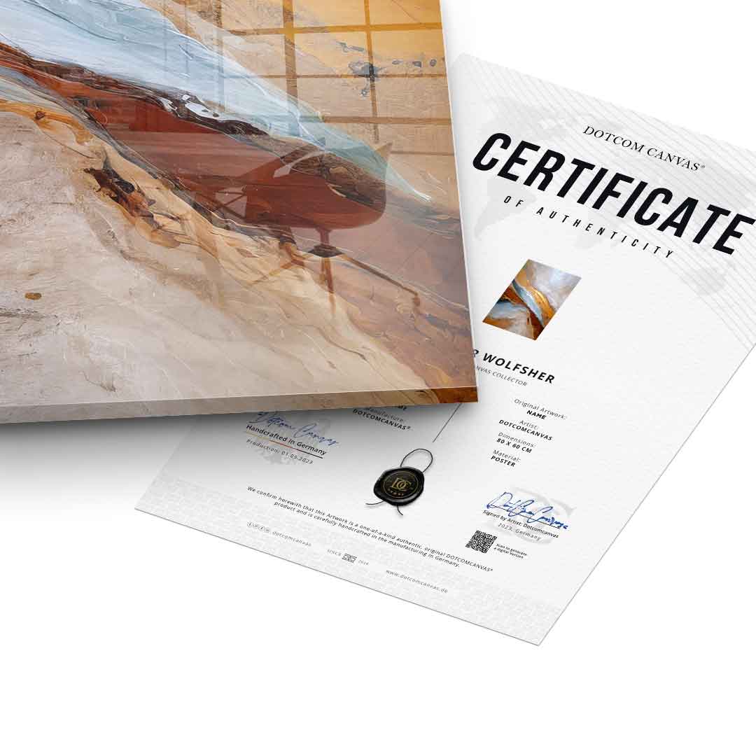 Luminous Drift - Acrylglas