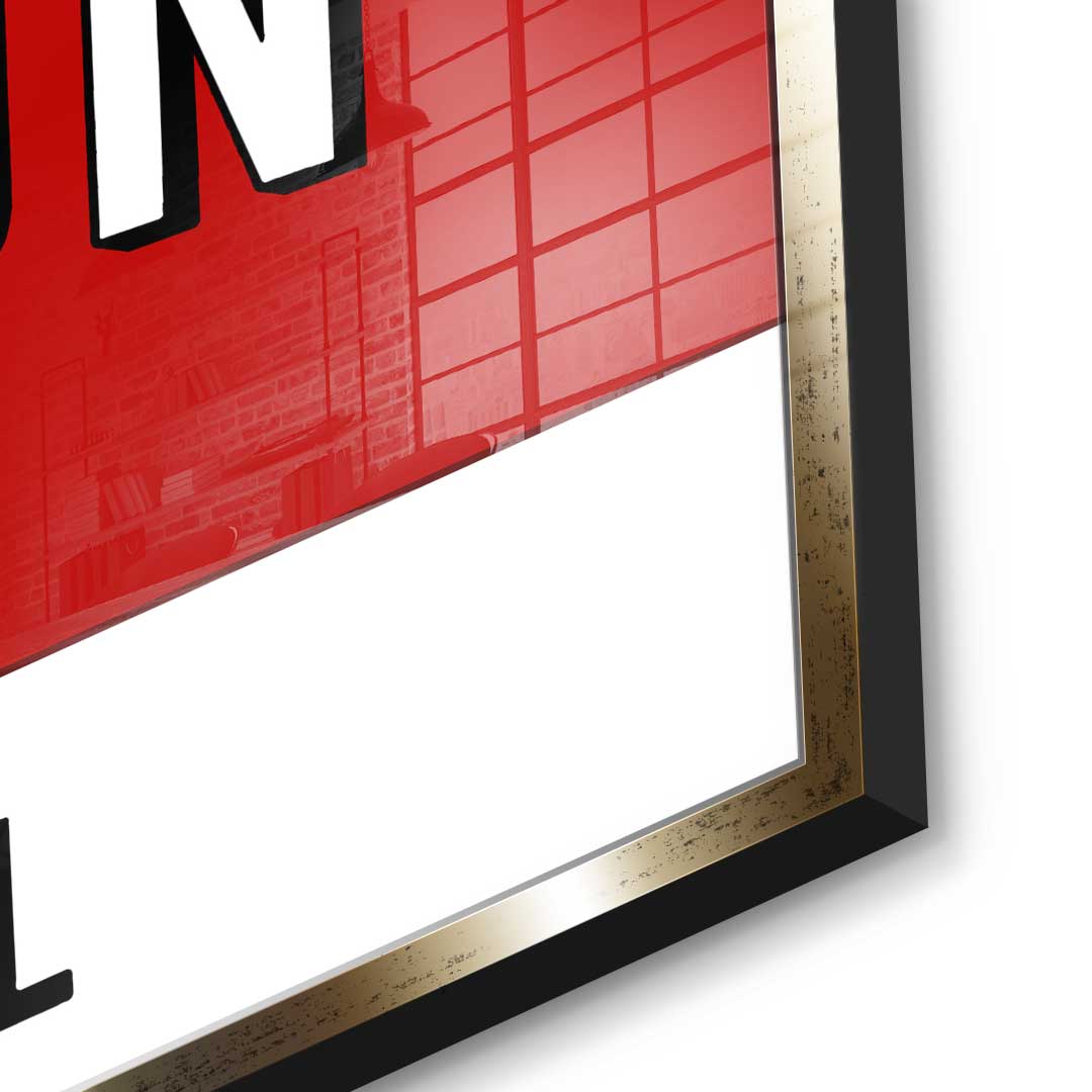 Make A Million Then Chill - Acrylglas