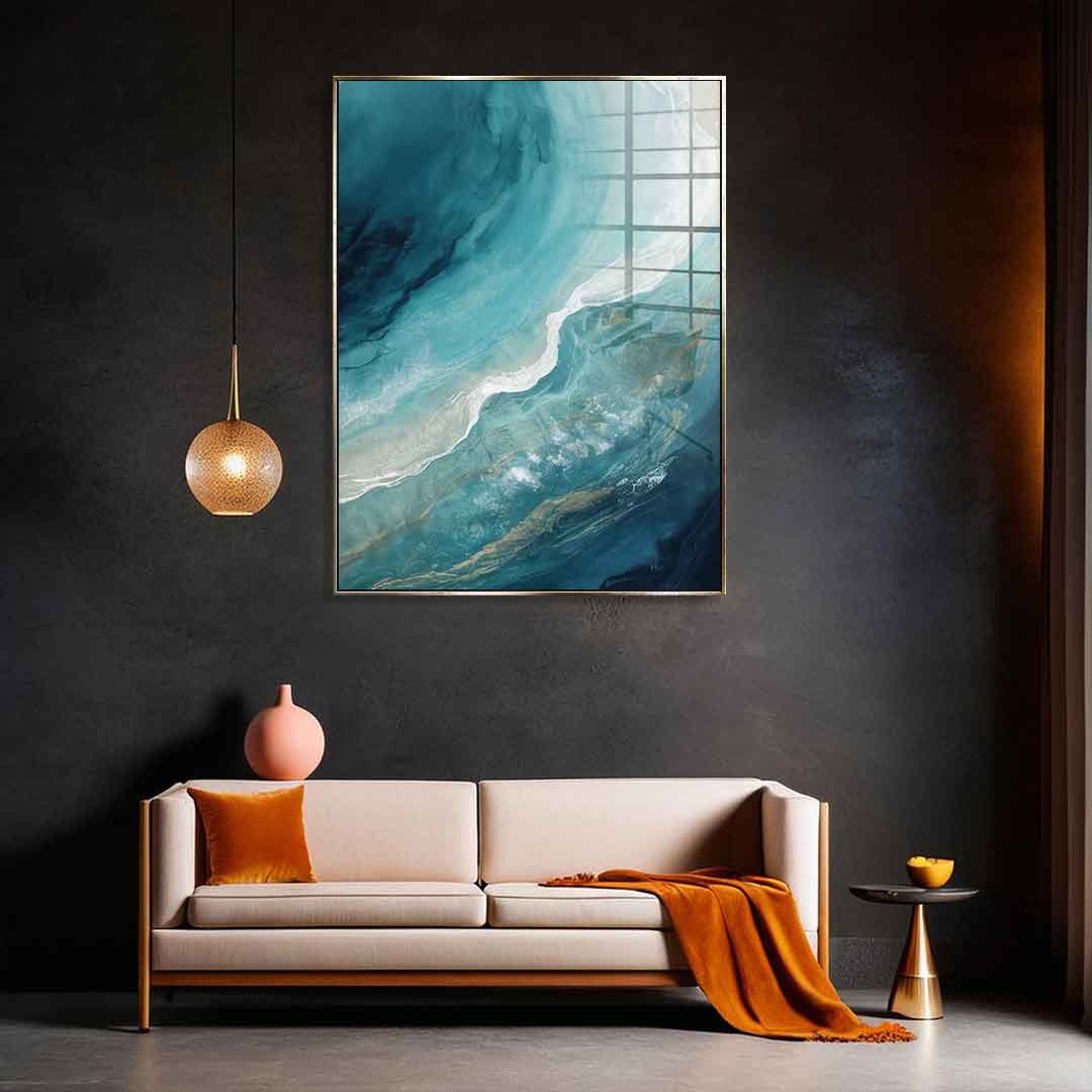 Marine Currents - Acrylglas