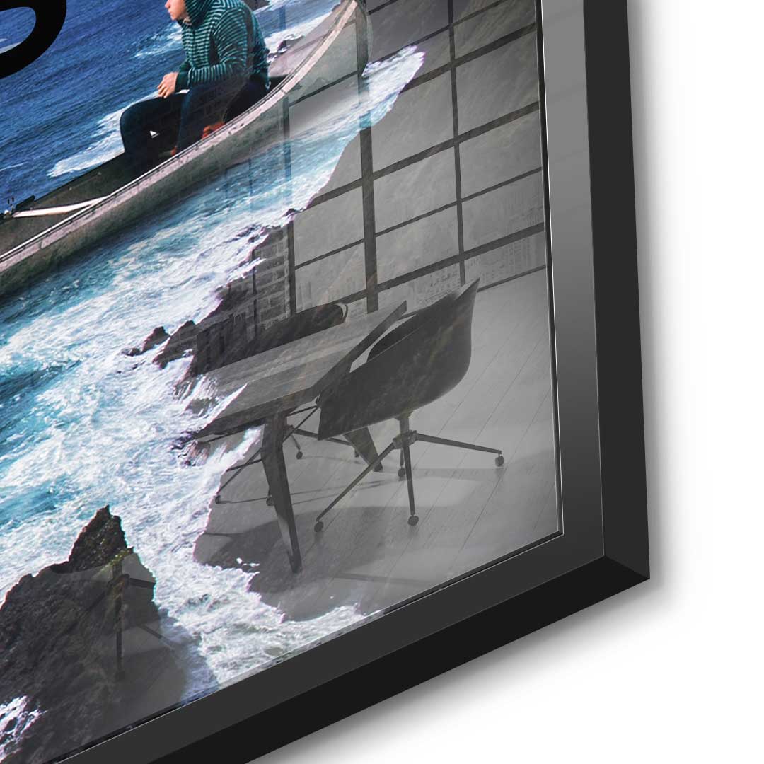 Once You Become Fearless Life Becomes Limitless - Acrylglas