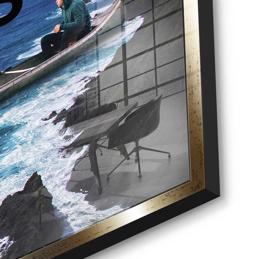 Once You Become Fearless Life Becomes Limitless - Acrylglas