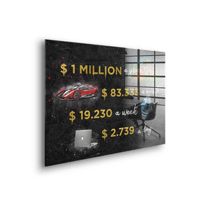 One Million - Acrylglas