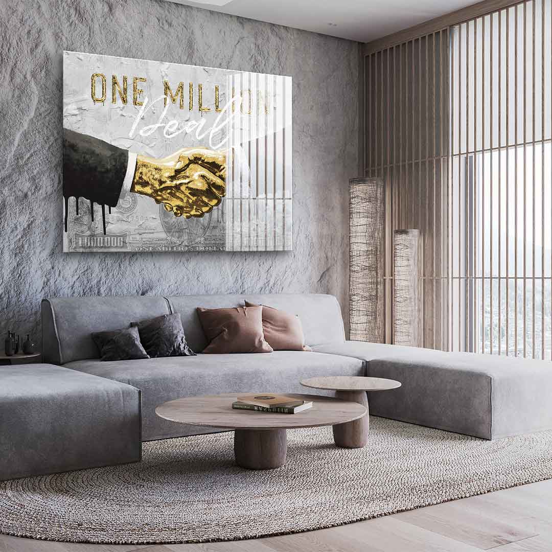 One Million Deal - Acrylglas