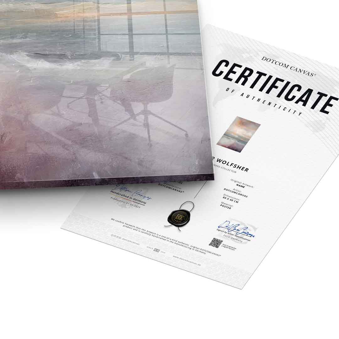 On Mystic Seas - Acrylic glass