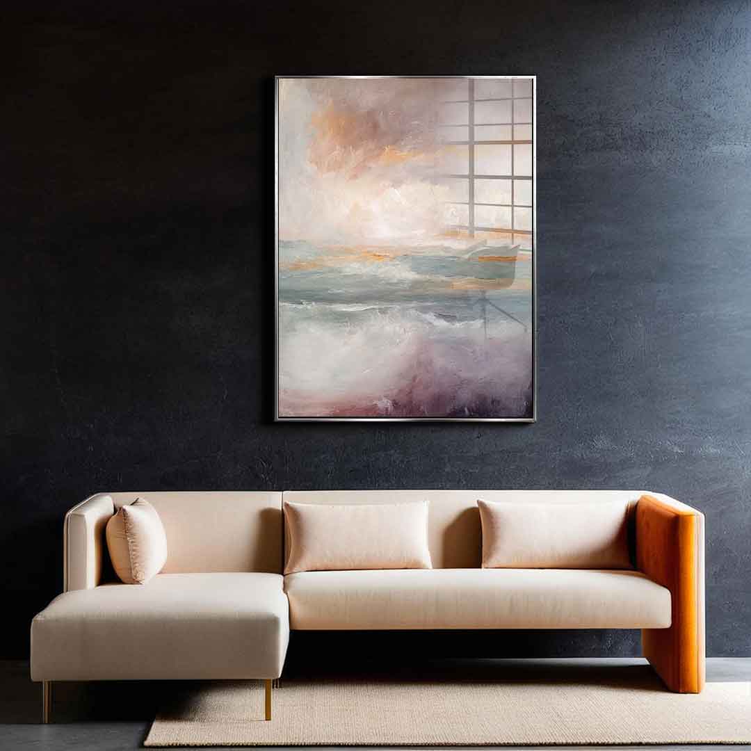 On Mystic Seas - Acrylic glass