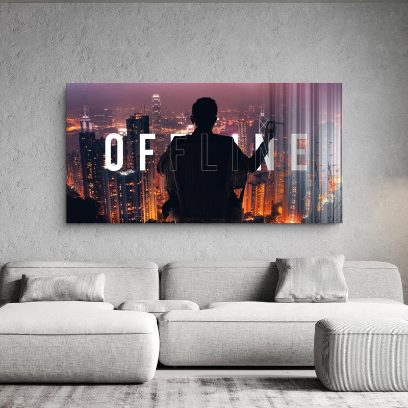 OFFLINE 2.0 - Acrylglas