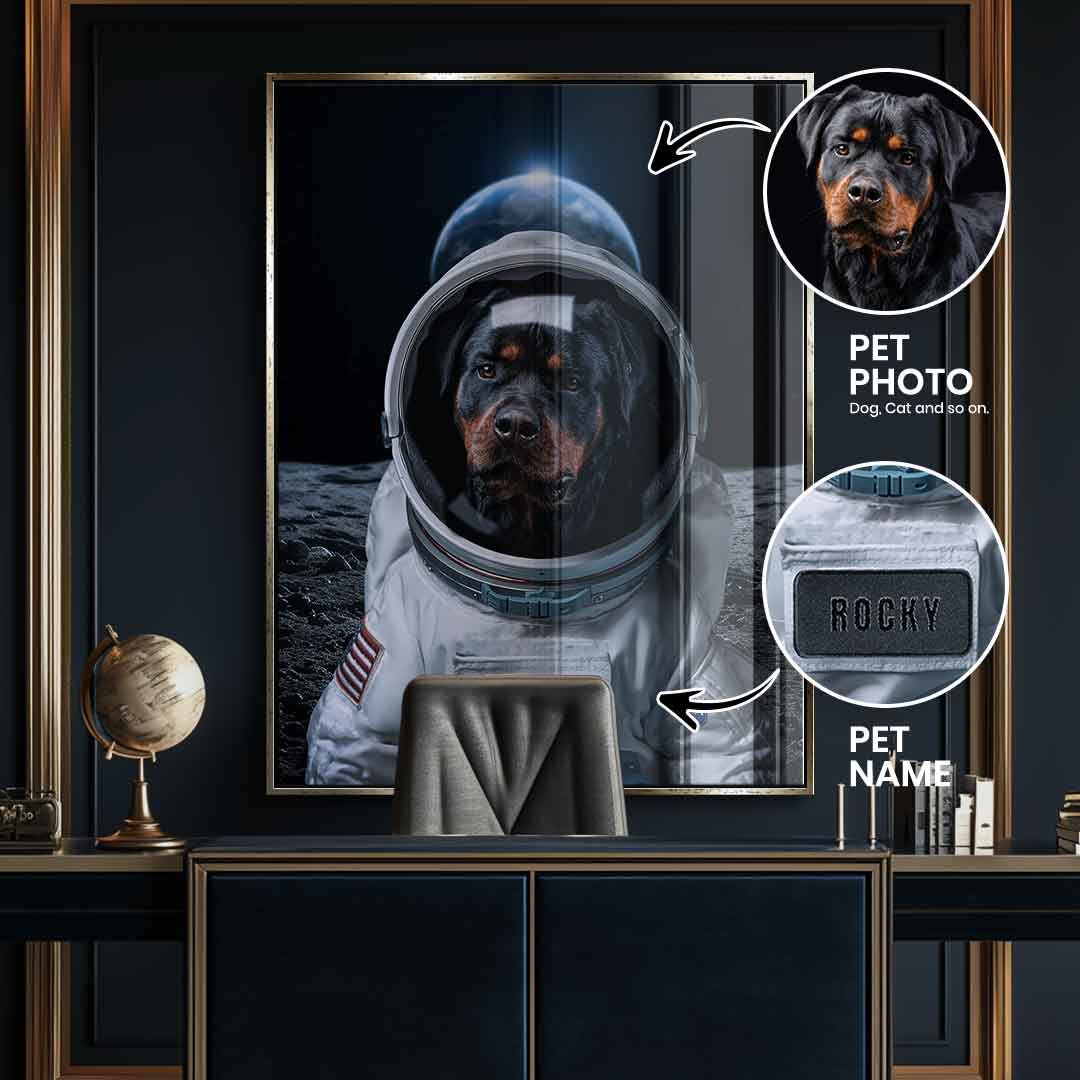 Astronaut personalizable - acrylic glass