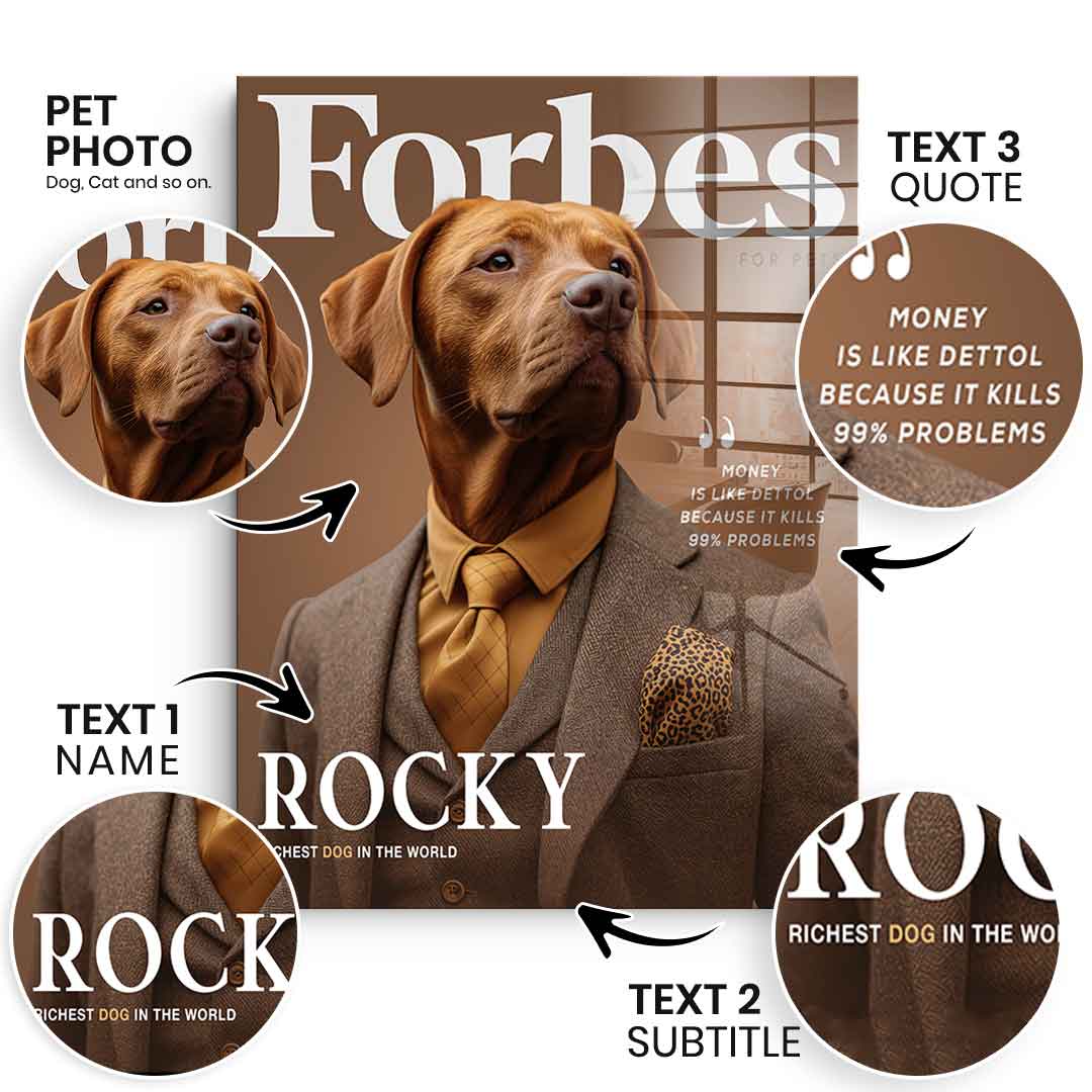 Forbes customizable - Acrylic glass