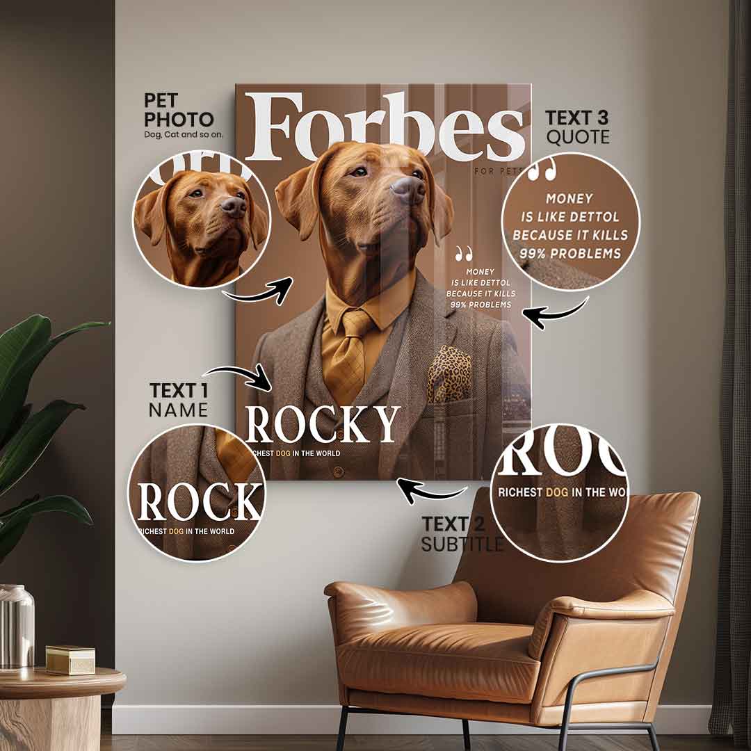 Forbes personalisierbar - Acrylglas