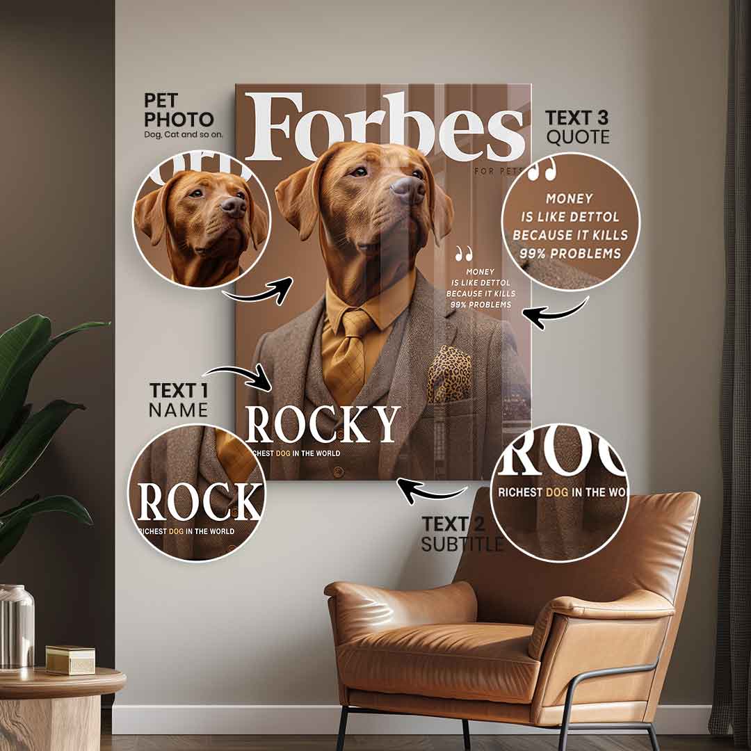 Forbes personalisierbar - Acrylglas