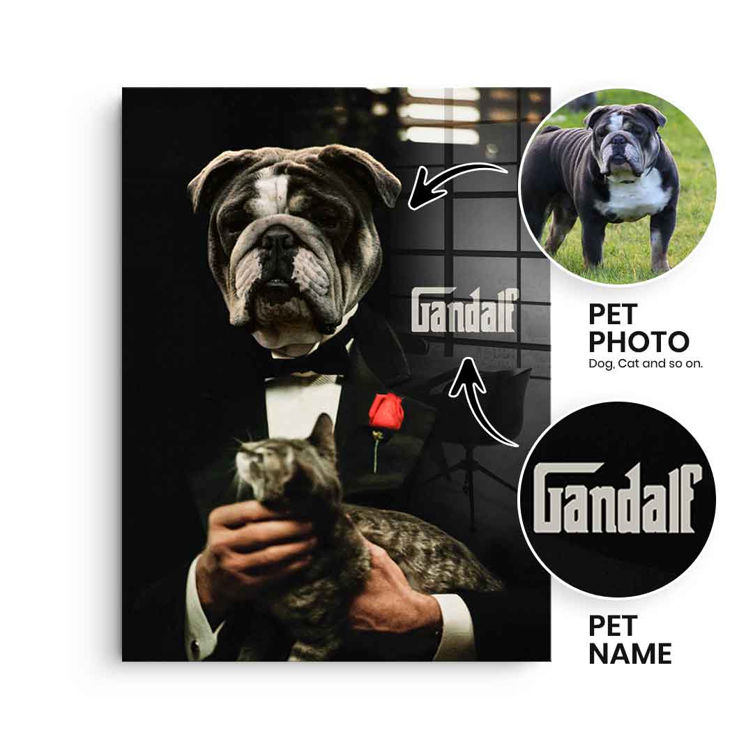 Godfather customizable - Acrylic glass