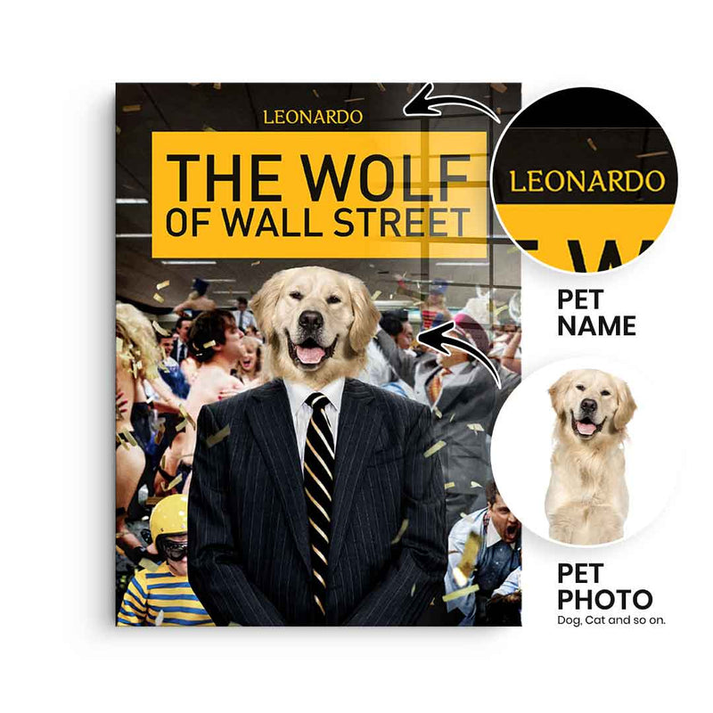 Wolf Of Wall Street personalizable - acrylic glass