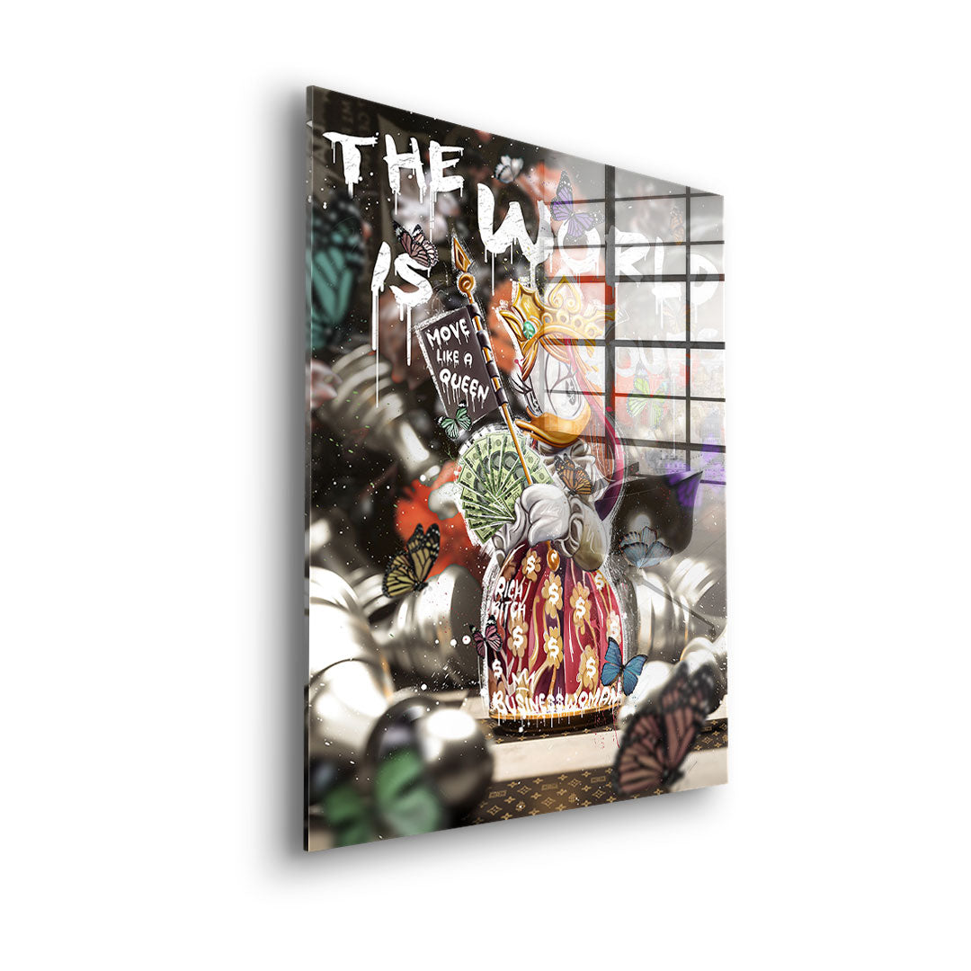 The world is yours - Acrylglas